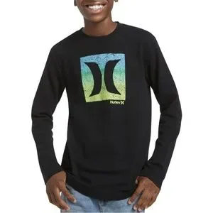 Hurley Con Raglan UPF 50+ Surf Shrt Rash Guard | Surf Shrt, Long